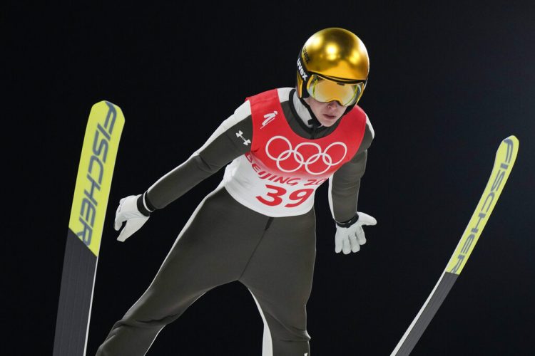 Olympic gold: Slovenia's Ursa Bogataj soars past competition